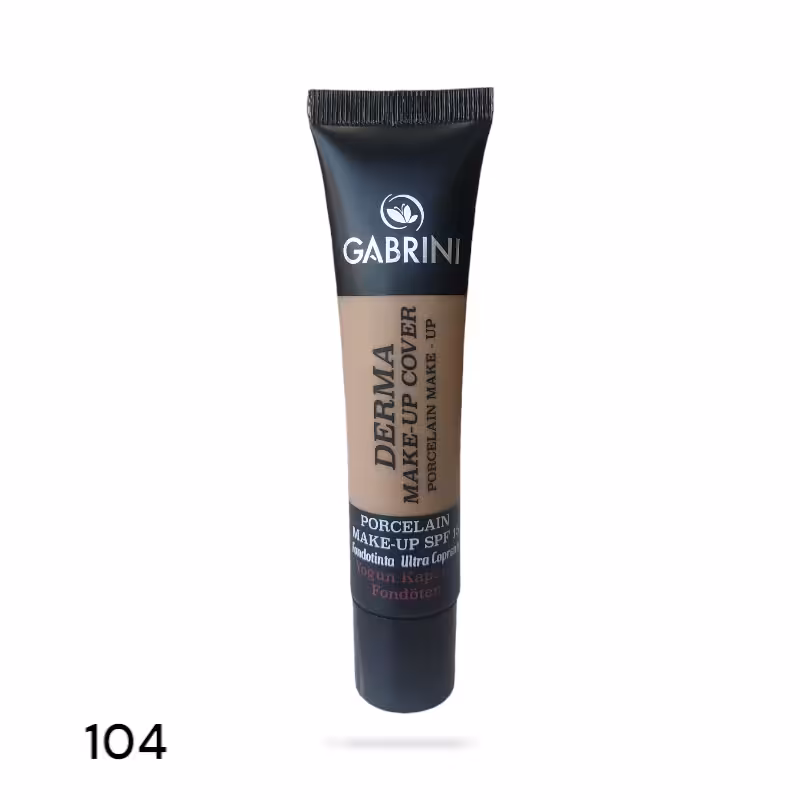 کرم پودر گابرینی سری Derma با SPF15 شماره 104 حجم 40 میل