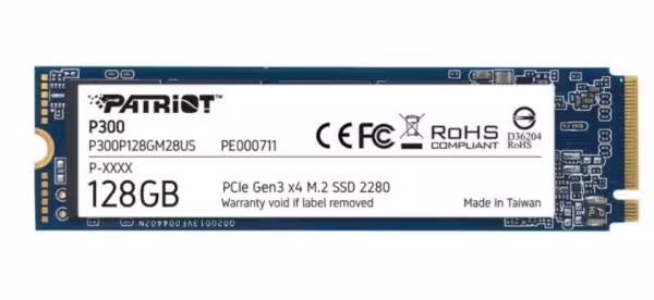 اس اس دی SSD PATRIOT 128G M.2 P300