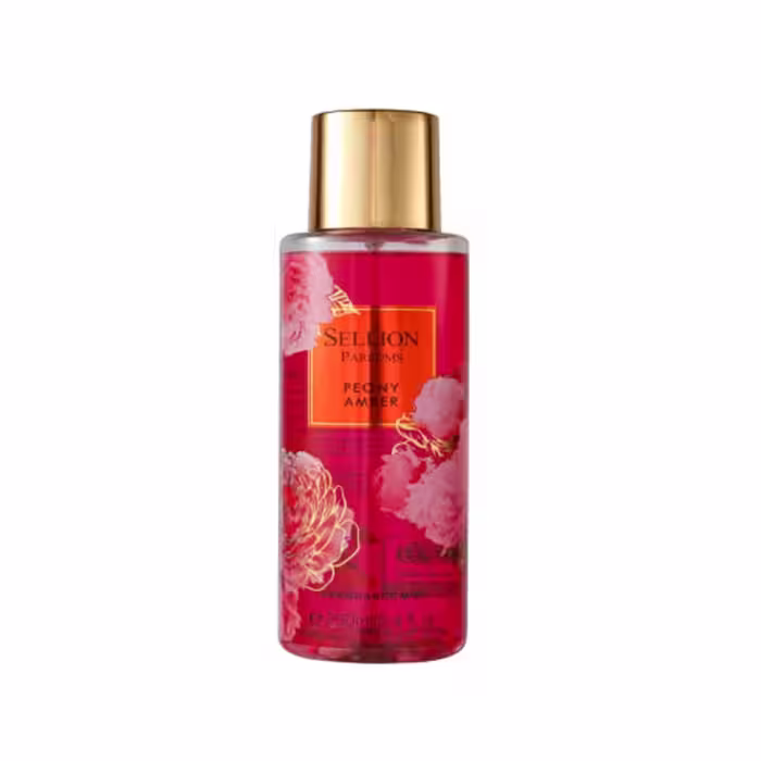 بادی اسپلش Peony Amber حجم 250 میل سلیون - Sellion