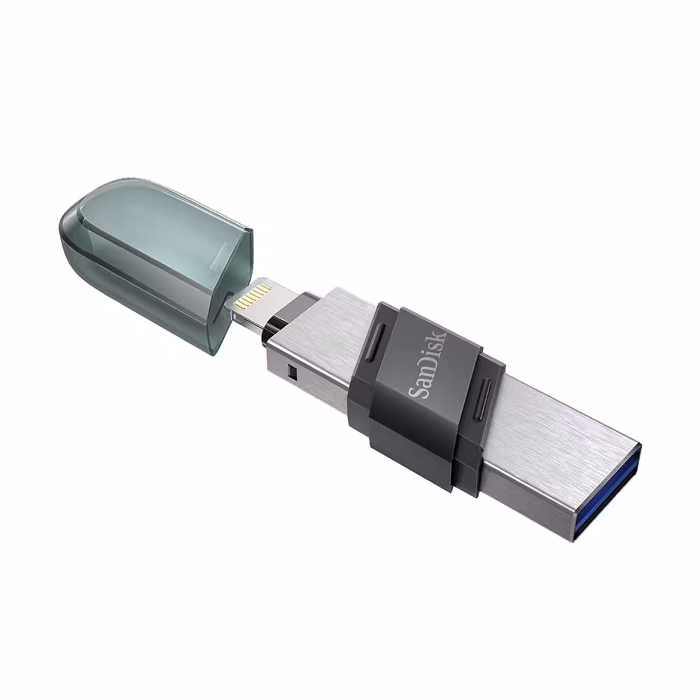فلش مموری سن دیسک iXpand Flip 128GB USB 3.1 OTG iphone