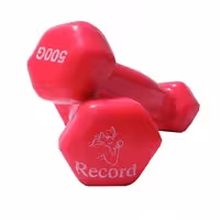 دمبل شش ضلعی 0.5 کیلوگرمی رکورد کد 2 بسته 2 عددی | کالا مکس