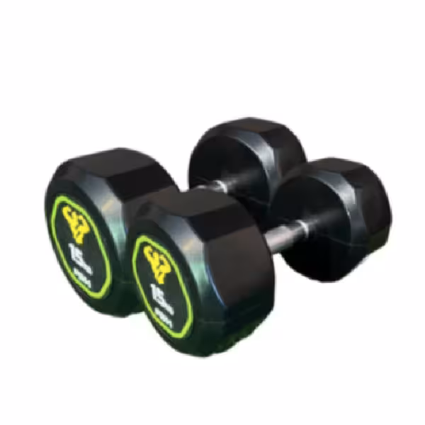 دمبل گرد وزن 15 کیلوگرم