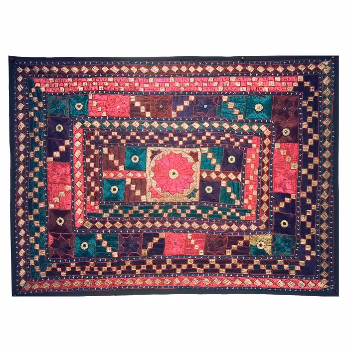 رومیزی مستطیل سوزن دوزی کد SOOZMOS6