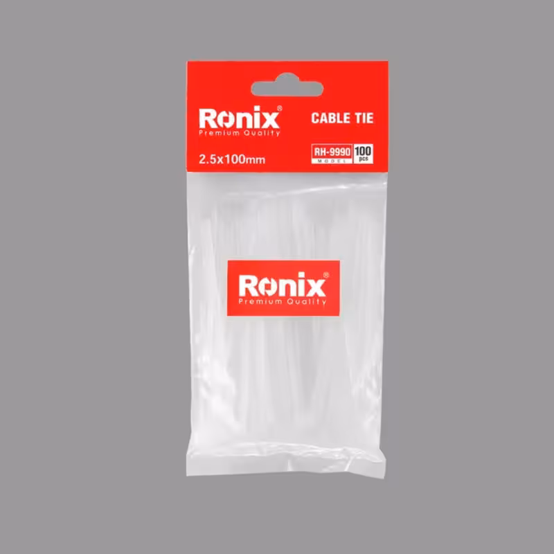 بست کمربندی رونیکس مدل RH-9990 بسته 100 عددی