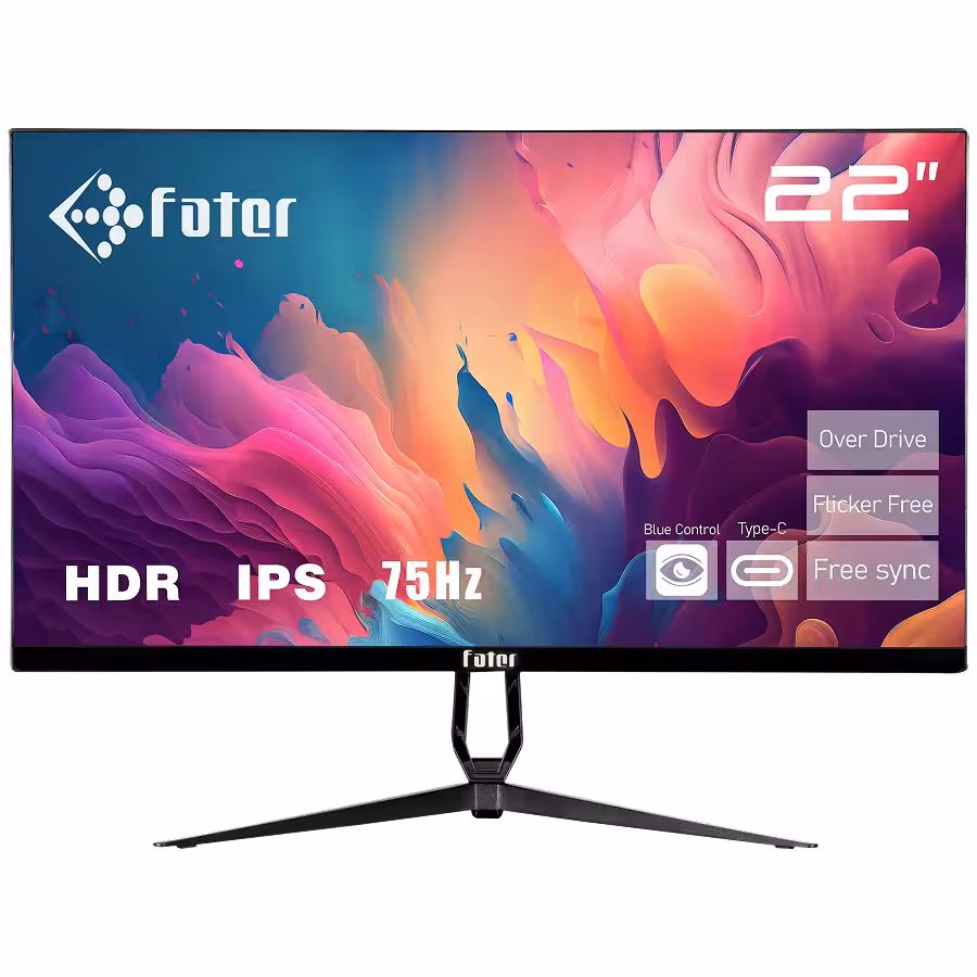 قیمت و خرید مانیتور اداری 22 اینچ فاطر F22 075B4 | یاس ارتباط
