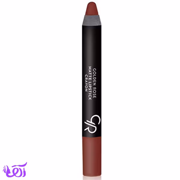 رژ مدادی گلدن رز مدل MATTE LIPSTICK CRAYON شماره21