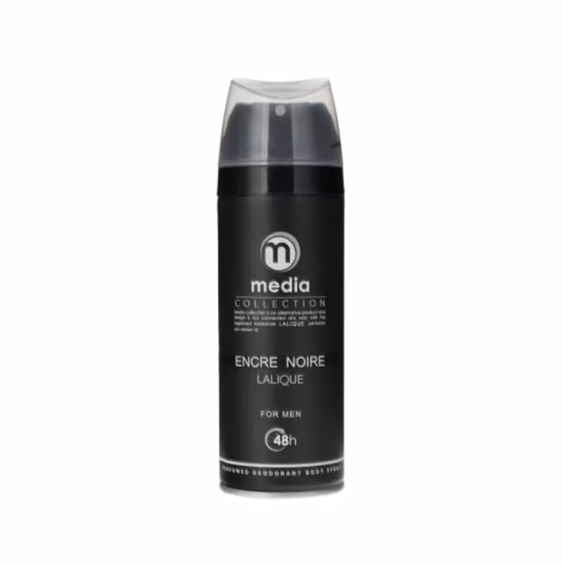 اسپری بدن مردانه مدیا مدل LALIQUE حجم 200 میلی لیتر