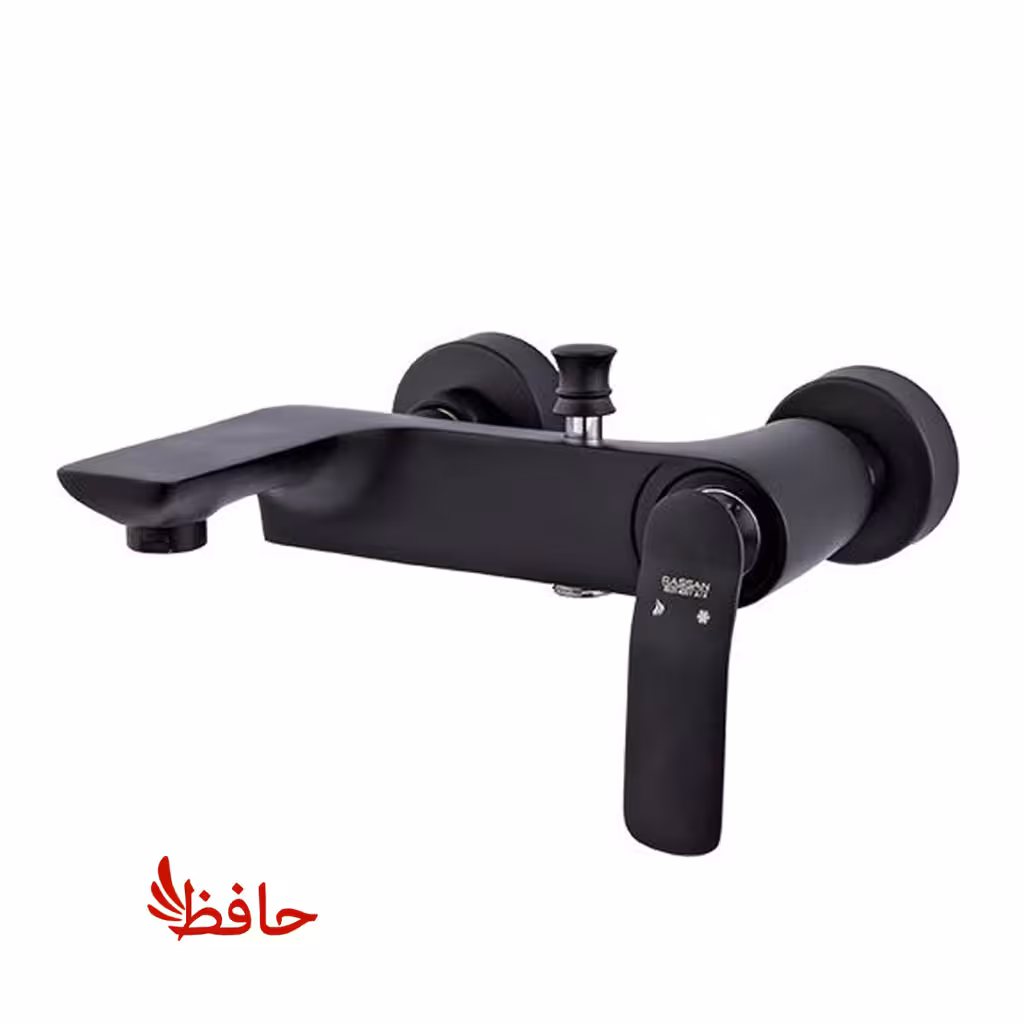 شیر حمام راسان مدل آوات مشکی