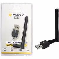 کارت شبکه بیسیم آنتن کوتاه 1200mbps  Anoshan A-23