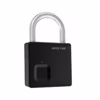 قفل اثر انگشتی گرین لاین مدل Fingerprint Padlock GNFPPDLKBK
