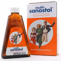 شربت مولتی سانستول 200 میلی لیتر