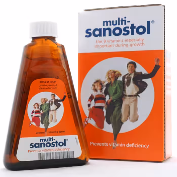 شربت مولتی سانستول 200 میلی لیتر