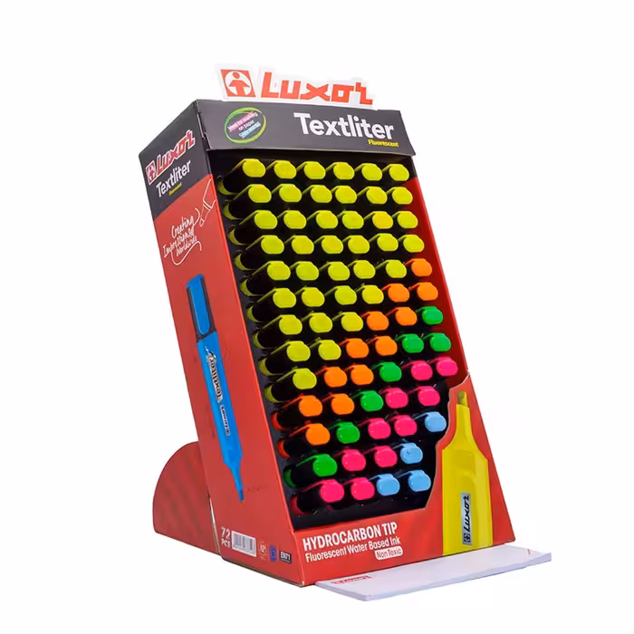 علامت زن رگلامی فسفری لاکسر استند72عددی