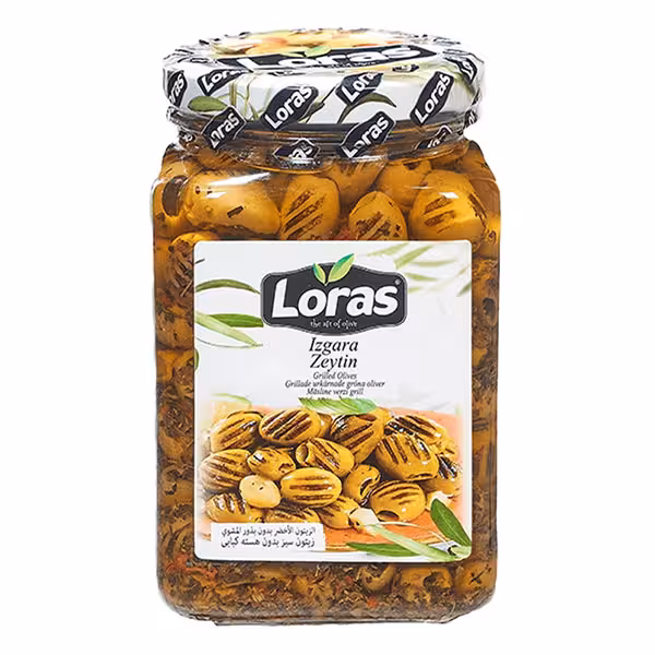 زیتون لوراس کبابی وزن 800 گرم