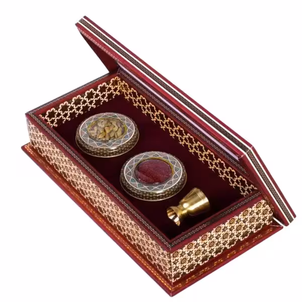 جعبه هدیه زعفران کد PZ103