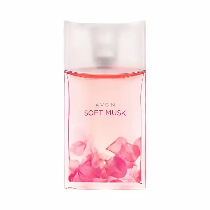 ادوتویلت زنانه سافت ماسک آون Soft Musk Eau de Toilette Avon
