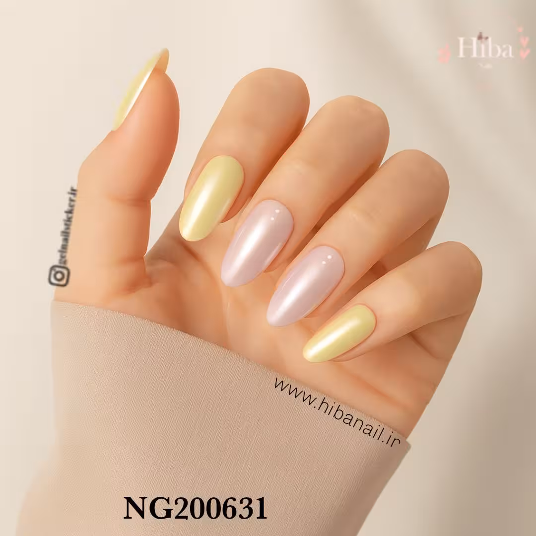 استیکر ژله ای کاشت ناخن (نیل رپ)_کد NG200631