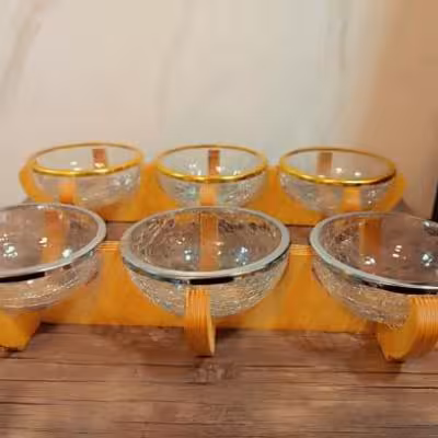 اردو خوری 3 خونه آبگز با استند چوبی