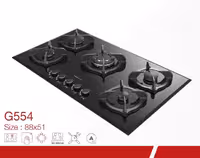 اجاق گاز صفحه ای G554 دیموند(ارسال رایگان)