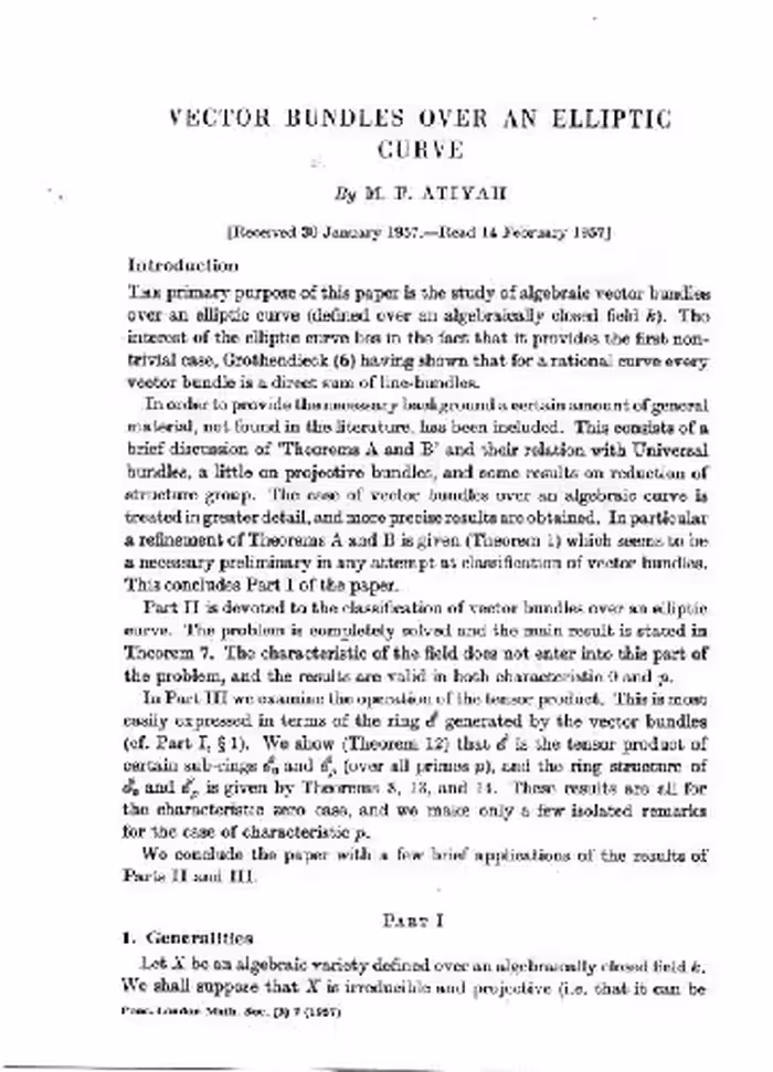 خرید و دانلود نسخه کامل کتاب Vector bundles over an elliptic curve