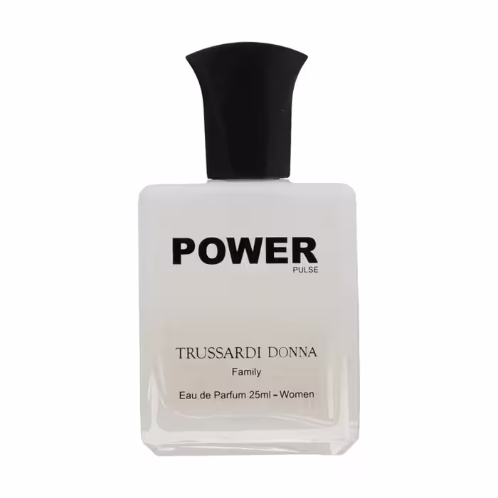 عطر مینیاتوری زنانه پاور پالس مدل تروساردی دونا حجم 25 میل