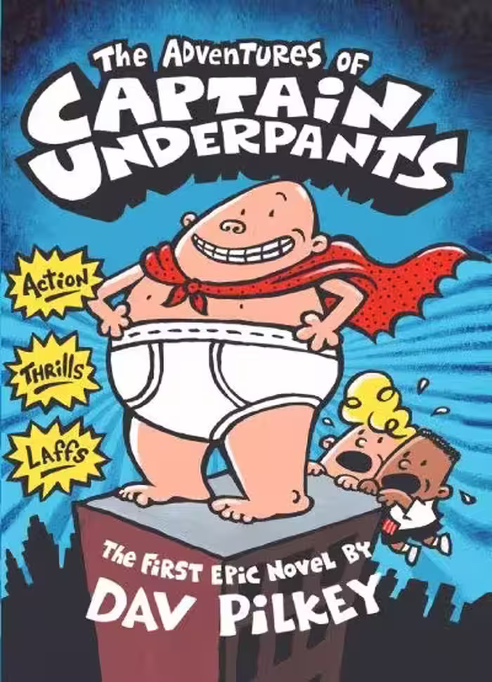 کتاب The Adventures of Captain Underpants ( 1 )