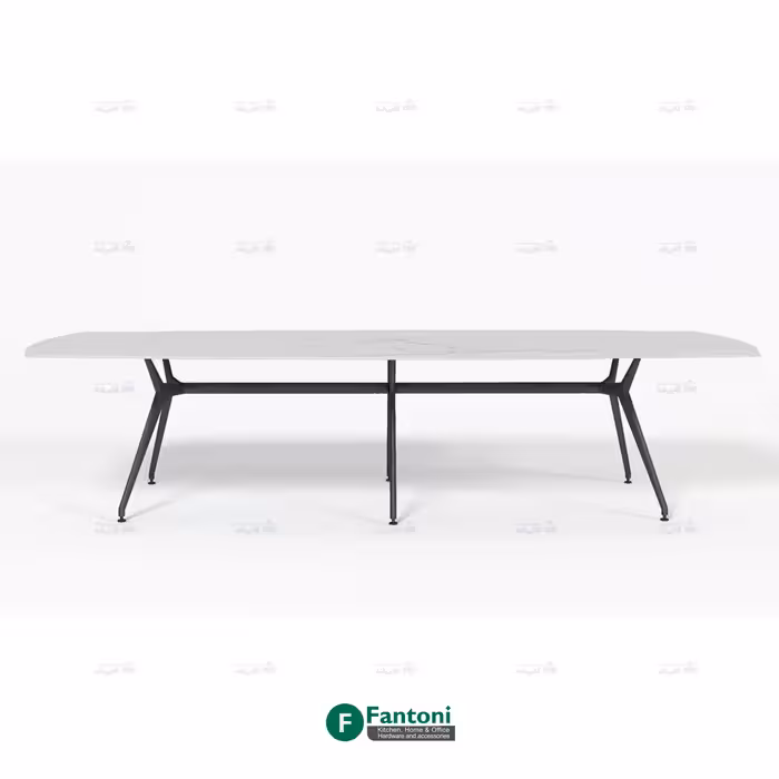پایه میز ناهارخوری و کنفرانس مدل Velar مشکی فانتونی P121