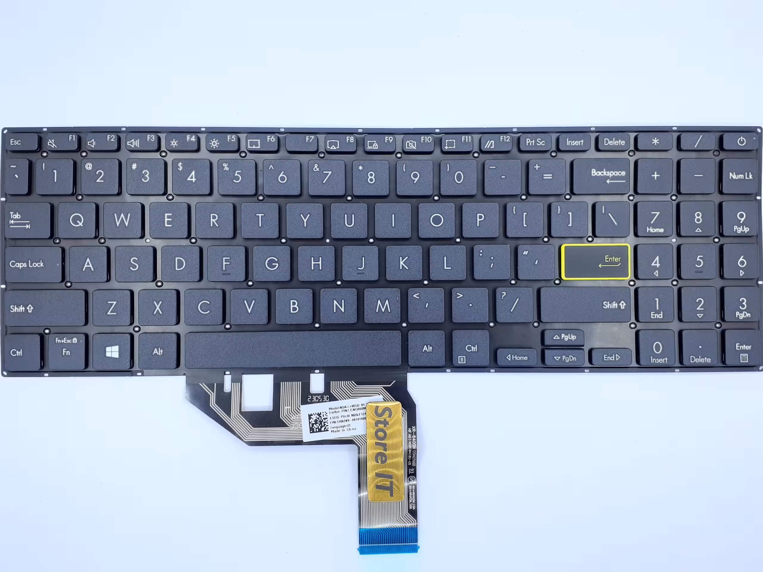 کیبورد لپ تاپ ایسوس VivoBook X513/K513 مشکی - فروشگاه اینترنتی استور آی تی