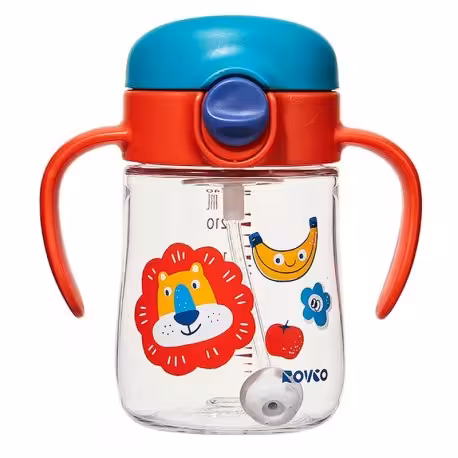 لیوان نی دار 360درجه طرح شیر رووکو Rovoco