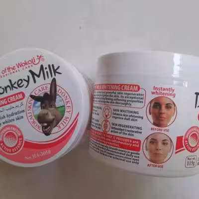 کرم سفید کننده شیر الاغ