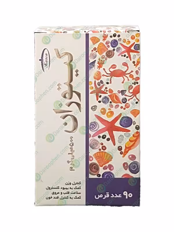 قرص کیتوزان 500 کارن 30 عددی – Karen Chitosan 500mg 30 Tabs