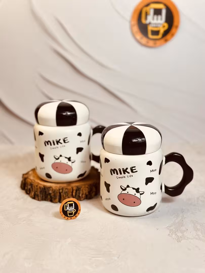 ماگ در پیچی MIKE طرح گاو کد 2143