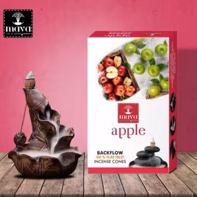 عود خوشبو کننده آبشاری مایا maya مدل سیب apple