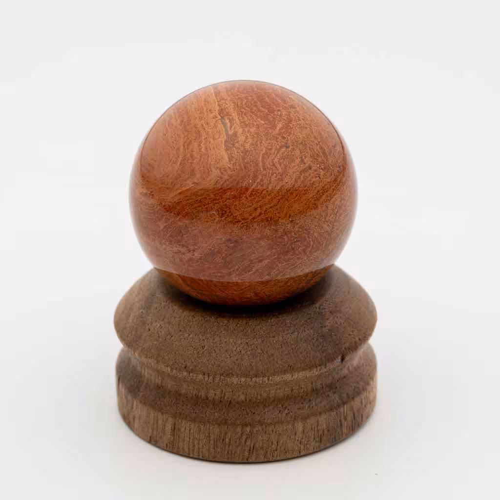 گوی سنگی 12100 (جاسپر چوب)