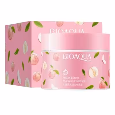 ماسک و اسکراب صورت و بدن هلو 140 گرمی