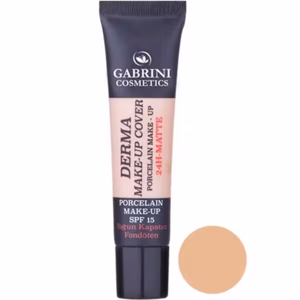 مشخصات، خرید و قیمت کرم پودر گابرینی Gabrini سری Derma SPF15 شماره 103 حجم 40 میل ⭐️ ویان مارکت