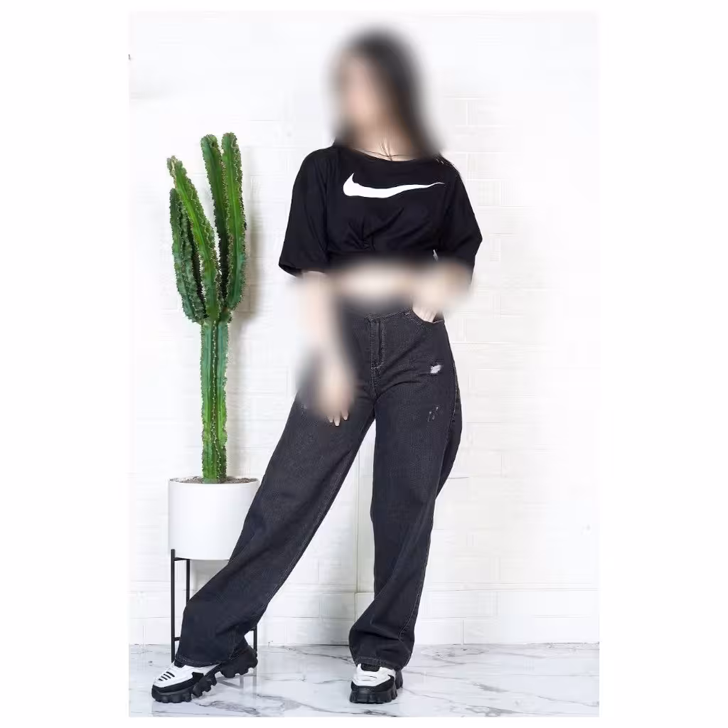 شلوار جین بگ زنانه