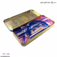 ست پرگار جعبه فلزی کرون