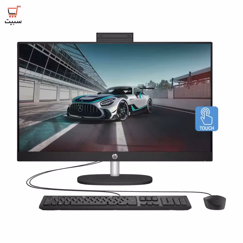 آل این وان 23.8 اینچی لمسی اچ پی مدل CR0126NH i7 1355U 8G 512SSD Intel FHD