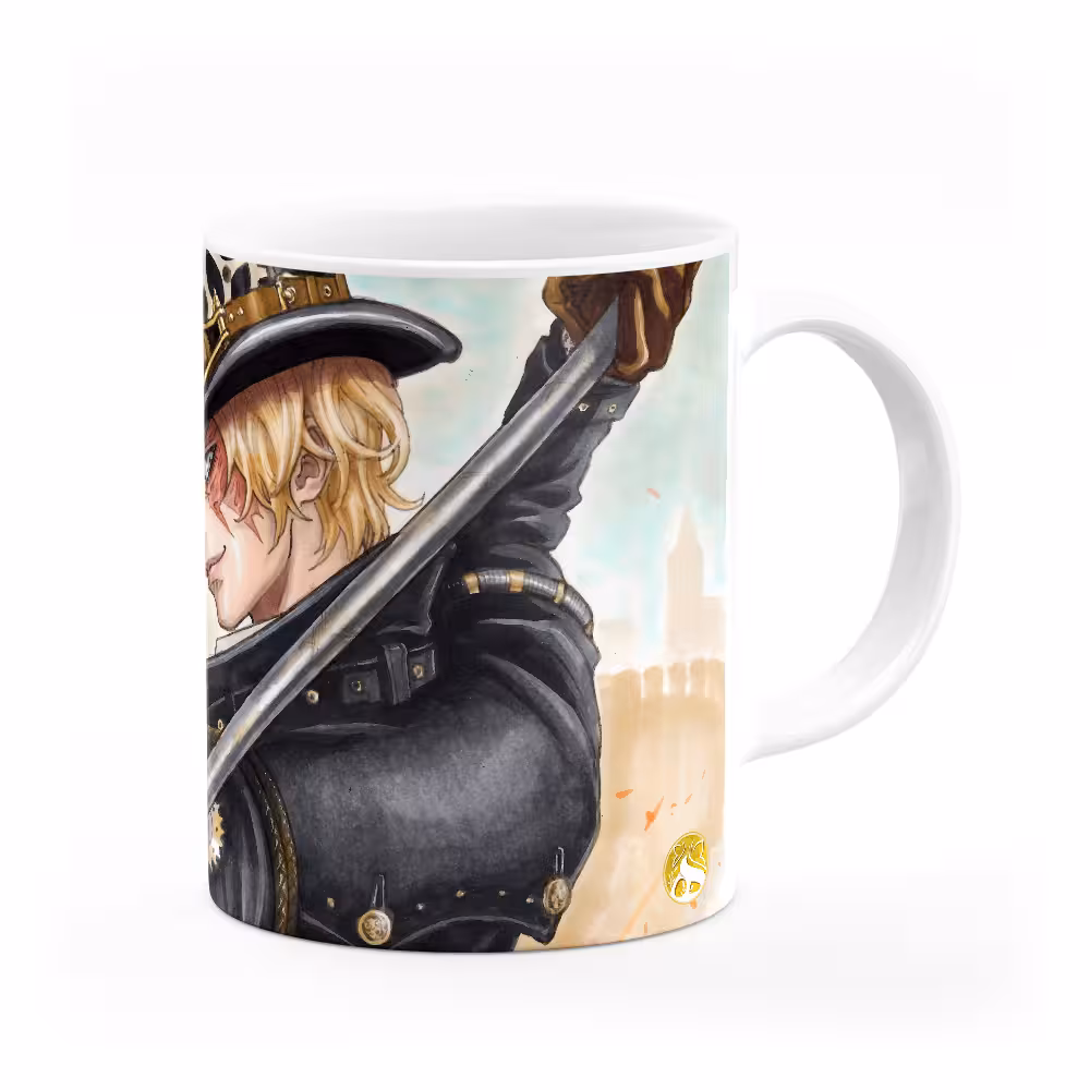 ماگ طرح انیمه وان پیس One Piece مدل MG2160