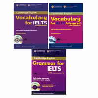 کتاب Grammar And Vocabulary For IELTS اثر Diana Hopkins And Pauline Cullen انتشارات اشتیاق نور 3 جلدی