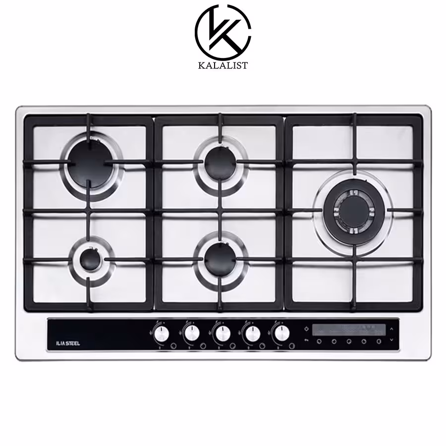 اجاق گاز استیل ایلیا استیل مدل S513D