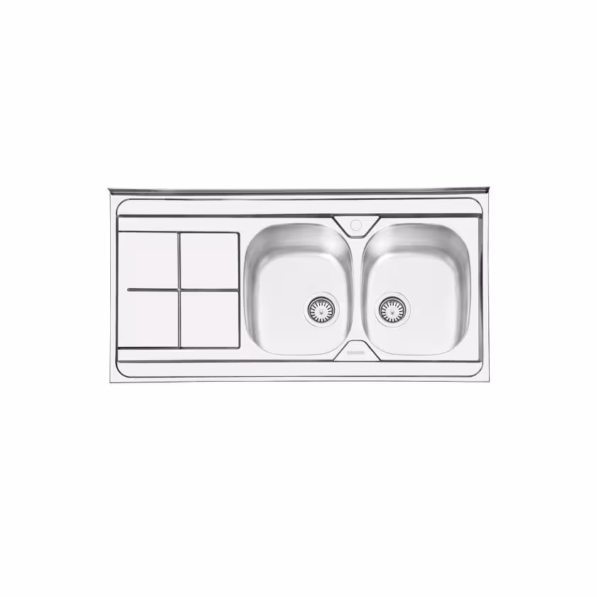 سینک ظرفشویی ایلیا استیل – مدل 1041