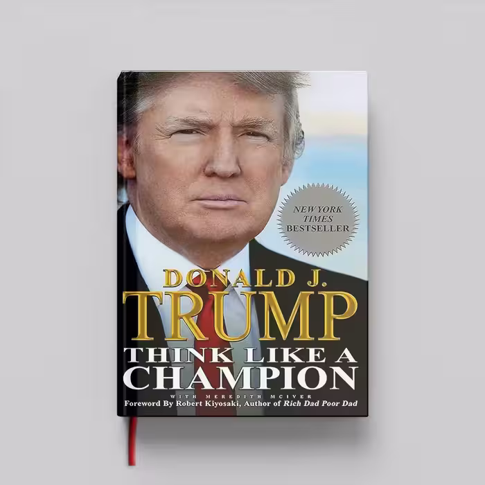 کتاب Trump Think like a Champion جلد سخت (HARDCOVER)