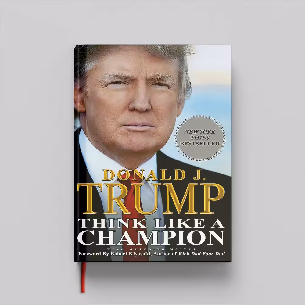 کتاب Trump Think like a Champion جلد سخت (HARDCOVER)