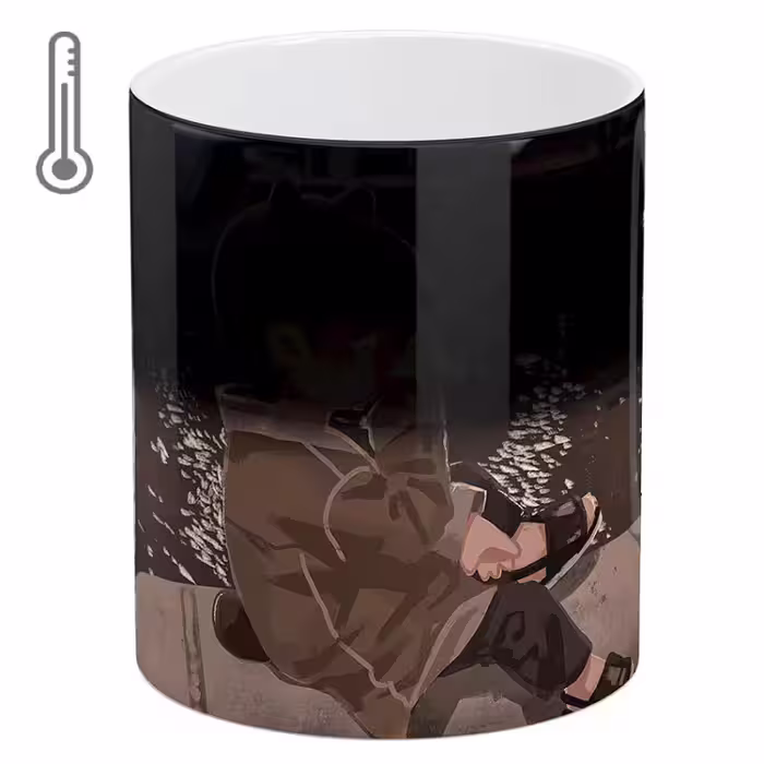 خرید ماگ-لیوان  حرارتی آبنبات رنگی  فن آرت بی تی اس BTS - V کد MKSA0507