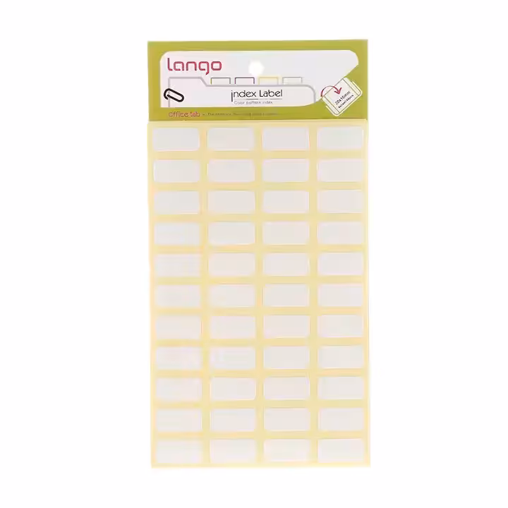 برچسب اسم سفید کد 444