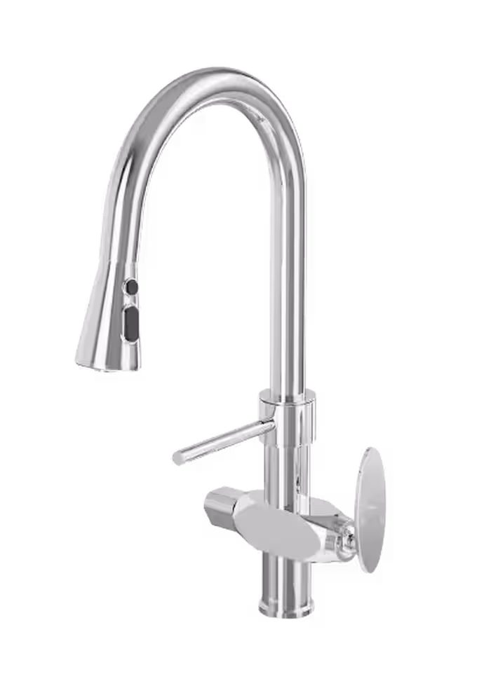 شیر شاوری با ورودی آب تصفیه کلار مدل برلیان