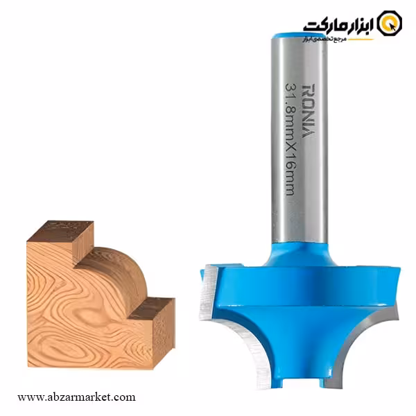 تیغ اورفرز رونیا بانکی قطر 31.8 میلی متر مدل 31816008-05