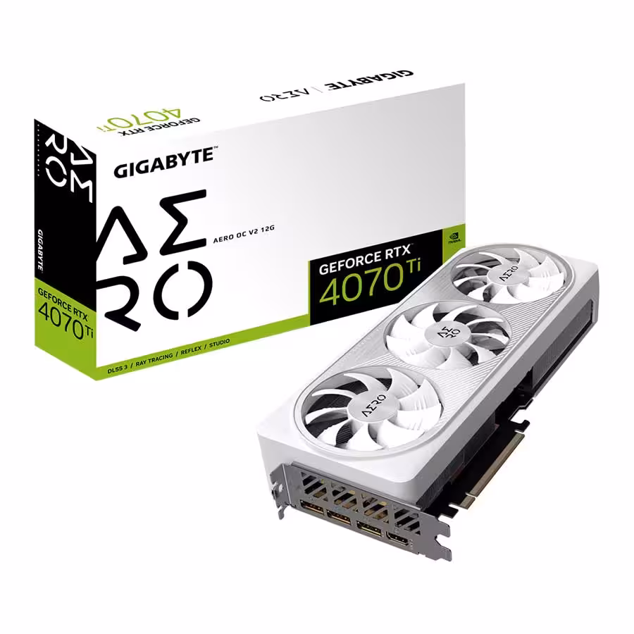 کارت گرافیک گیگابایت GeForce RTX 4070 Ti AERO OC 12G